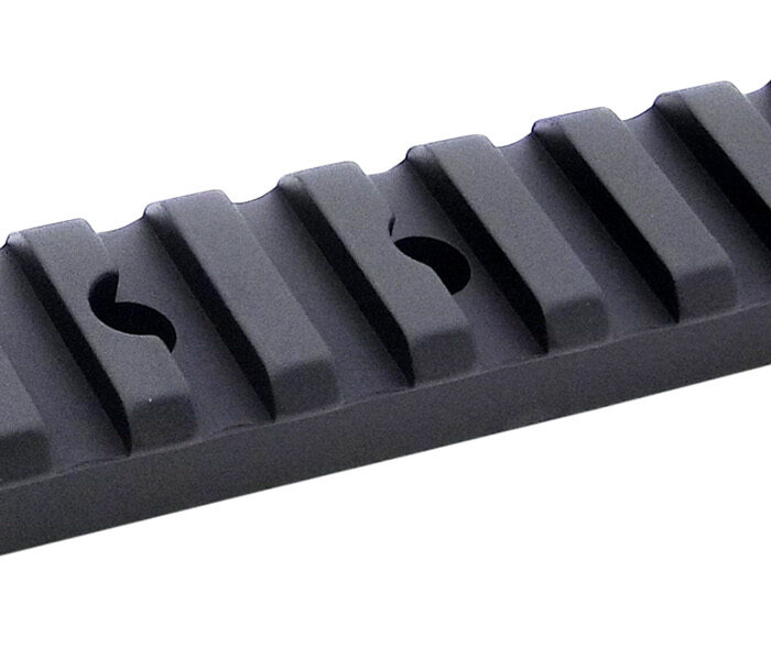 Talley P00252751 Picatinny Rail  Black Anodized Aluminum Traditions Break Action Muzzleloaders/Traditions NitroFire Break Action