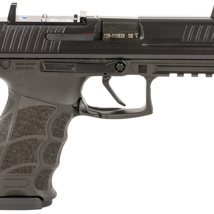 Langdon Tactical Tech LTTDP30FTJ10RMR HK P30  Compact Frame 9mm Luger 17+1 3.90" Black Steel Barrel, Black Optic Cut/Serrated Steel Slide, Black Polymer Frame w/Picatinny Rail, Black Polymer Grip