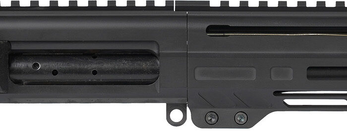 CMMG 30B0E67AB Dissent MK4 300 Blackout 6.50", Left Side Charging Handle, Armor Black, Zeroed Linear Comp, 4.60" M-LOK Handguard, Picatinny End Plate, Fits AR-Platform