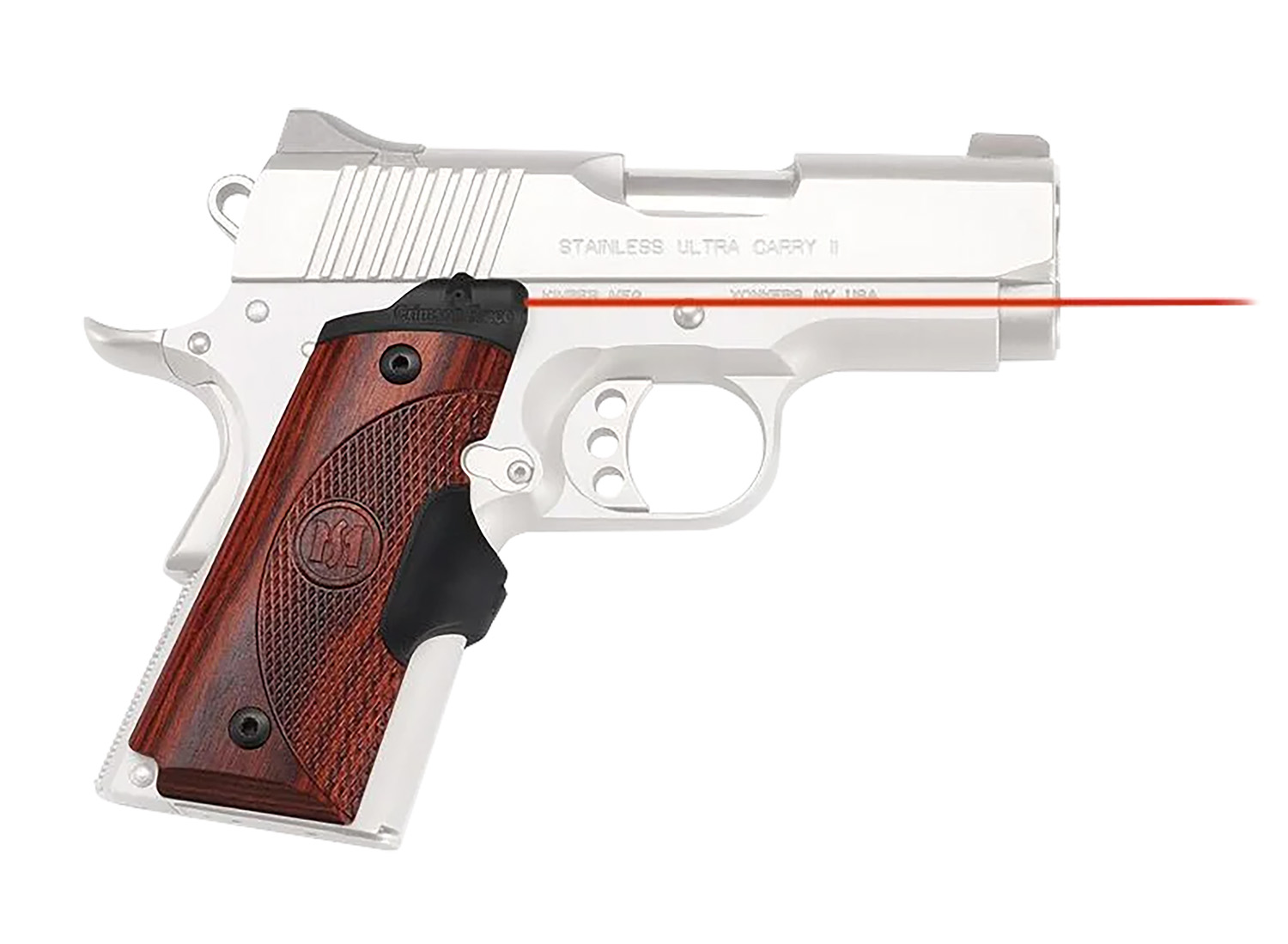 Crimson Trace LG902 Lasergrips Master Series 1911 Compact, Red Laser Rosewood 3 Crimson Trace LG902 Lasergrips Master Series 1911 Compact, Red Laser Rosewood