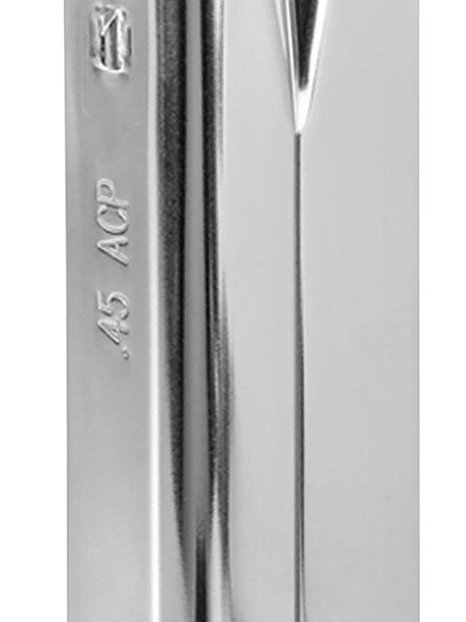 FN 20100735 545 Replacement Magazine 10rd 45 ACP Stainless Steel w/ Black Polymer Flush Floorplate Fits FN 545 Tactical