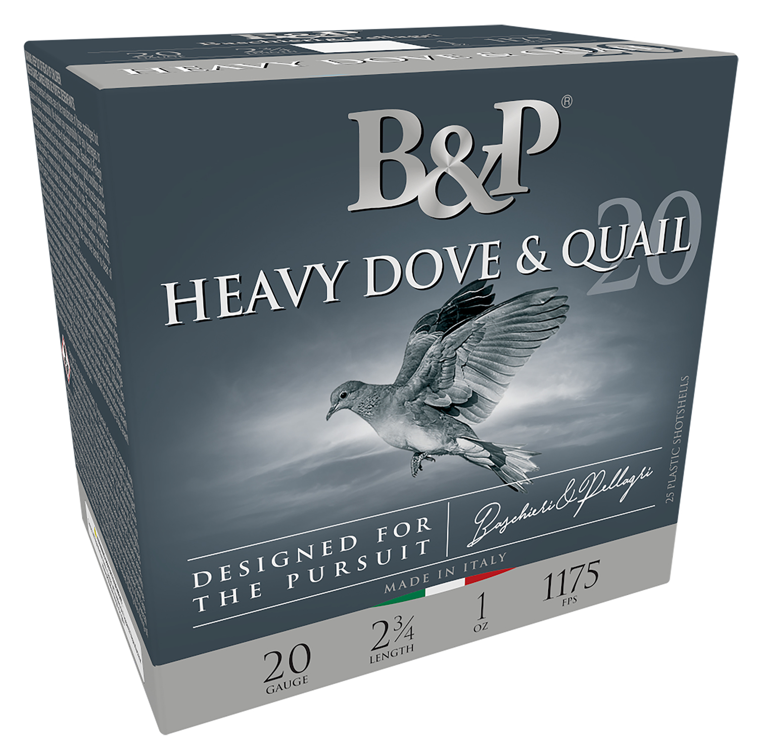 B&P Ammunition 20BD8 Heavy Dove & Quail 20Gauge 2.75" 1oz 8Shot 25 Per Box/10 Case 3 B&P Ammunition 20BD8 Heavy Dove & Quail 20Gauge 2.75" 1oz 8Shot 25 Per Box/10 Case