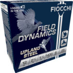 Fiocchi 12HVST6 Field Dynamics Upland Steel 12Gauge 2.75" 1 1/8oz 6Shot 25 Per Box/10 Case 2 157283