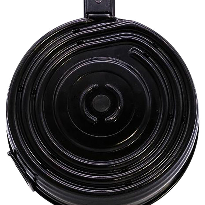 Kci Usa Inc KCIMZ004S AK-47  75rd Drum 7.62x39mm Black Steel Fits AK-47/AKM Platform