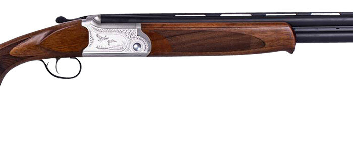 ATI GKOF28SV Cavalry SX 28 Gauge 3" 2rd 26" Blued O/U Barrel, Silver Engraved Rec, Oiled Turkish Walnut Stock, 5 Chokes