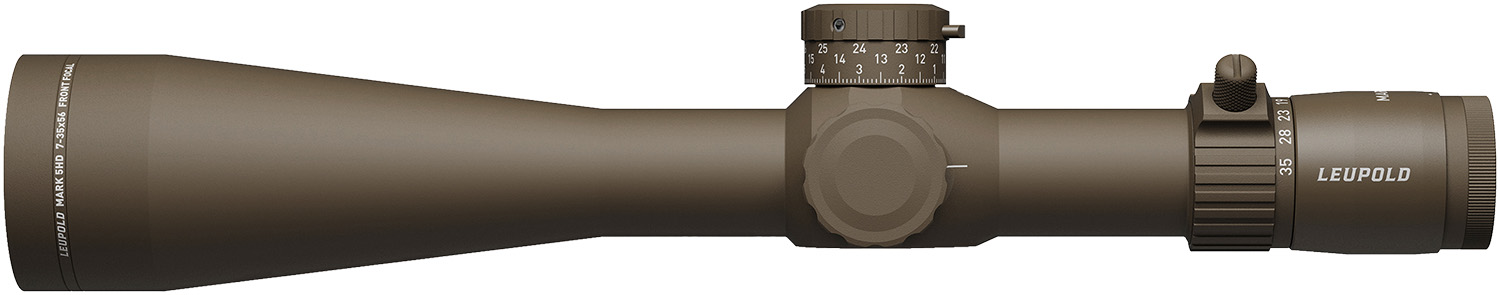 Leupold 185073 Mark 5HD Flat Dark Earth 7-35x56mm, 35mm Tube, FFP PR2 MIL Reticle 3 Leupold 185073 Mark 5HD Flat Dark Earth 7-35x56mm, 35mm Tube, FFP PR2 MIL Reticle