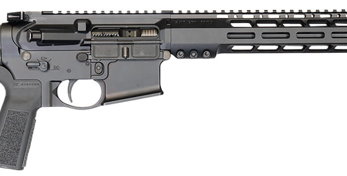 Sons Of Liberty Gun Works BROADSWORD896MAX16 Broadsword  6mm MAX Black Hardcoat Anodize Picatinny Rail Receiver, M-LOK Handguard, B5 Bravo Black Synthetic Stock