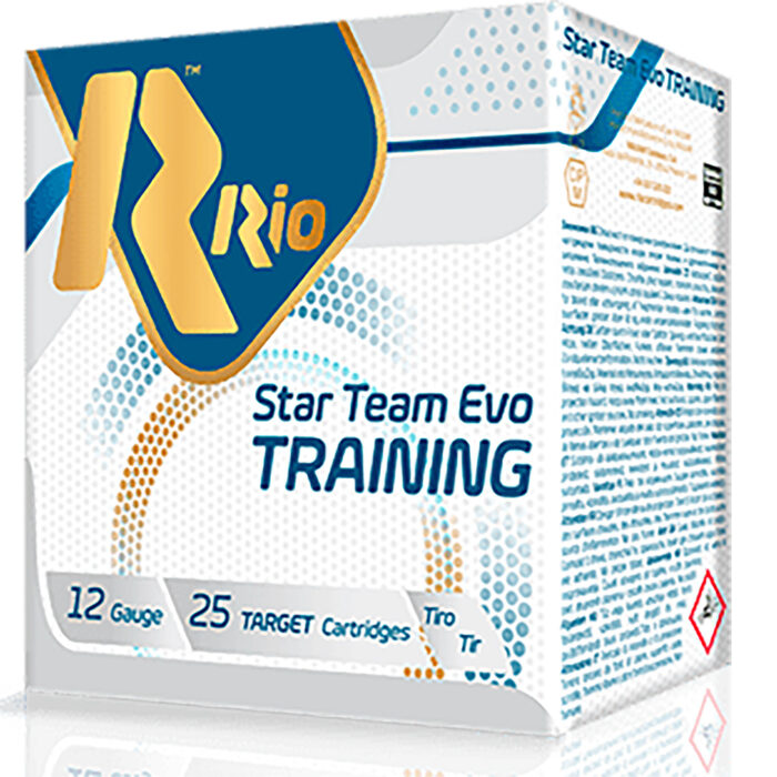 Rio Ammunition STT2875 Star Team EVO  12Gauge 2.75" 1oz 7.5Shot 25 Per Box/10 Case