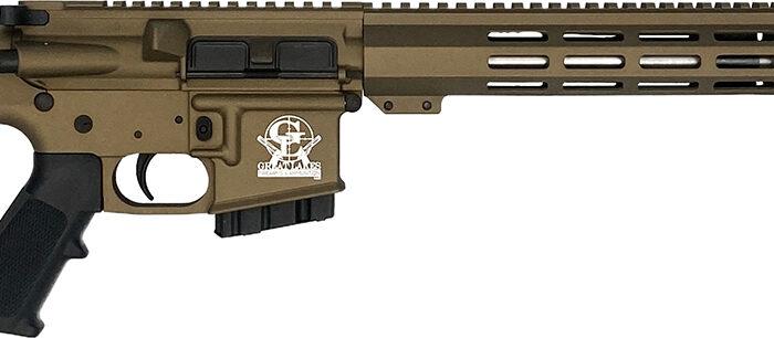 Great Lakes Firearms AR-15 350 Legend 16" 5+1, Bronze Rec/15" Handguard, Black M4 Stock & A2 Grip, Muzzle Brake 7 161498