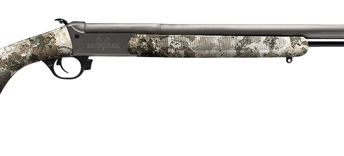 Traditions CR843304434 NitroFire Pro 50 Cal 209 Primer Sniper Gray Cerakote 26" Fluted w/VAPR Twist Barrel, Drilled & Tapped Receiver, Veil Alpine Adj Cheek Piece & LOP Synthetic Stock