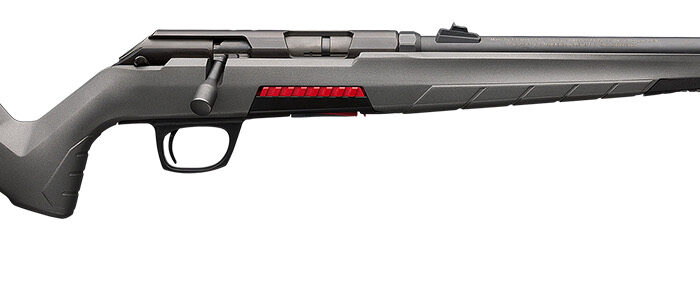 Winchester Repeating Arms 525200186 Xpert  Full Size 17 WSM 8+1 18" Matte Black Threaded Sporter Barrel, Drilled & Tapped Steel Receiver, Gray Synthetic Adj Cheek Piece & LOP Stock