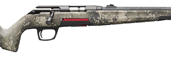 Winchester Repeating Arms 525206186 Xpert  Full Size 17 WSM 8+1 18" Matte Black Threaded Sporter Barrel, Drilled & Tapped Steel Receiver, TrueTimber Strata Synthetic Molded Stock