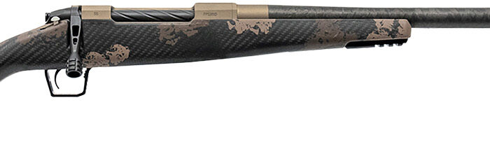 Fierce Firearms ROG7PRC20BRS Carbon Rogue  Full Size 7mm PRC 3+1 20" Hand Lapped/Match Grade Threaded Barrel, Smoked Bronze Cerakote Steel Receiver, Sonora Ambush Camo Fierce Rogue Carbon Fiber Stock