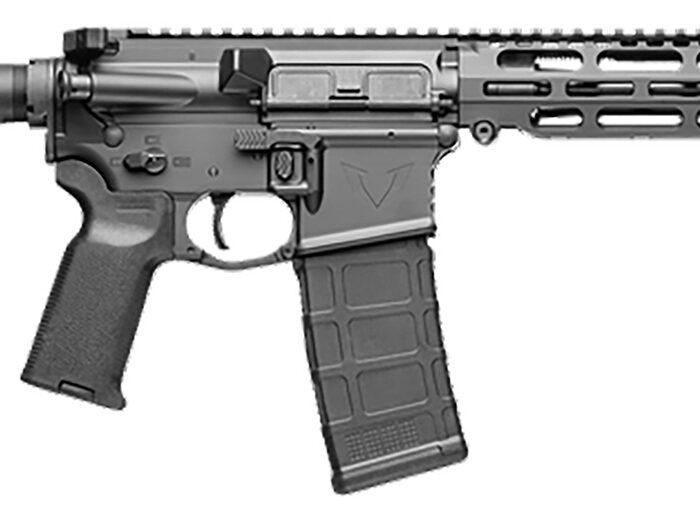 Vktr Industries V31100916617 VK-1  5.56mm 30+1 10.50" Black Steel Threaded Barrel, Black Armor Cerakote 9.85" VK-1 Handguard, Black Synthetic SB Tactical SBA3 Brace, Black Magpul K2 Grip, Ambidextrous