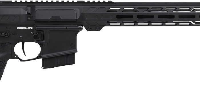 CMMG 28A670CAB Resolute MK4 22 ARC Black Nitride Threaded Barrel, Black Armor Cerakote Picatinny Rail Aluminum Receiver, M-LOK Handguard, Black Synthetic CMMG 6 Position RipStock, Black Polymer Grip