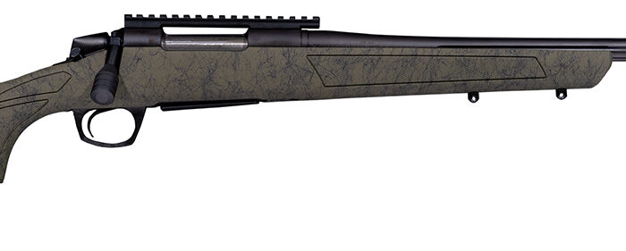 CVA CR3985G Cascade XT Full Size 450 Bushmaster 4+1 22" Graphite Black Cerakote Steel Threaded Barrel, OD Green Adj w/Soft Touch Synthetic Stock