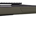 CVA CR3905G Cascade 450 Bushmaster 2+1 22" Black Cerakote Steel Threaded Barrel, Black Cerakote Picatinny Rail Steel Receiver, Fixed OD Green Synthetic Stock 1 164868