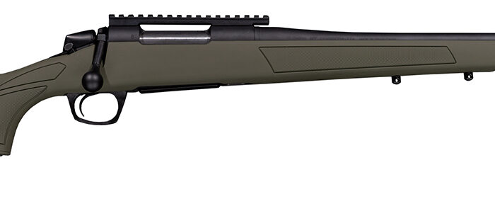 CVA CR3905G Cascade  450 Bushmaster 2+1 22" Black Cerakote Steel Threaded Barrel, Black Cerakote Picatinny Rail Steel Receiver, Fixed OD Green Synthetic Stock