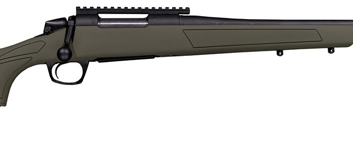 CVA CR3906G Cascade  7mm-08 Rem 4+1 22" Black Cerakote Steel Threaded Barrel, Black Cerakote Receiver, OD Green Synthetic Stock