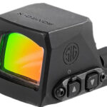 Sig Sauer Electro-Optics SORX1231 Romeo-X Black Anodized 1 x 24 mm 3 MOA Red Dot Aluminum Housing 1 165128
