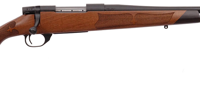 Weatherby VWR222RR0T Vanguard Camilla Compact 22-250 Rem 5+1 20" Matte Blued, Matte Blued Drilled & Tapped Steel Receiver, Grade A Turkish Walnut Monte Carlo Wood Stock