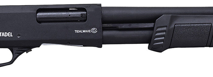 Citadel CBTW1214 Boss Tidalwave 12 Gauge Pump 3" 5+1 14.75" Black Bore Barrel, Black Receiver w/3/8" Dovetail, Fixed Black Synthetic Stock
