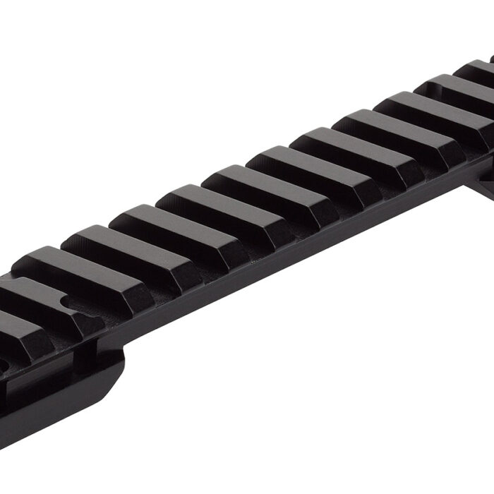 Browning 12524 Picatinny Rail w/Bubble Level Matte Black Aluminum Fits X-Bolt Anti-Cant/Picatinny Rail Mount Long Action 20 MOA