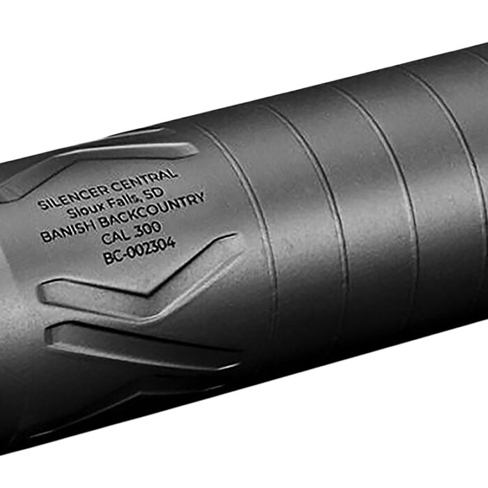 Banish(Silencer Central) 100000111316 Banish Backcountry 300 RUM Black Titanium 5/8"x24
