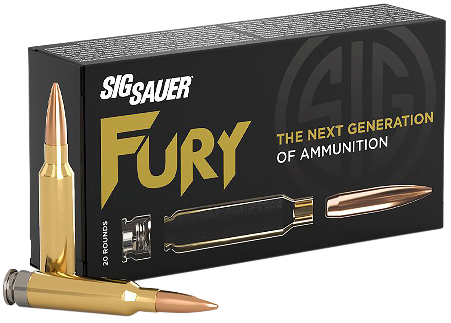 Sig Sauer H277SFOTM15520 Fury 277 Fury 150 gr 20 Per Box/ 10 Cs 3 Sig Sauer H277SFOTM15520 Fury 277 Fury 150 gr 20 Per Box/ 10 Cs