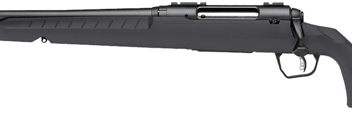 Savage Arms 32096 Axis 2  6.5 Creedmoor 4+1 22" Matte Black Sporter Barrel, Matte Black Drilled & Tapped Steel Receiver, Fixed Matte Gray Synthetic Stock, Left Hand