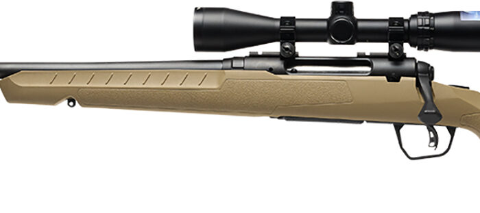 Savage Arms  Axis 2 XP Combo FDE Compact 243 Win 4+1 20" Left Hand