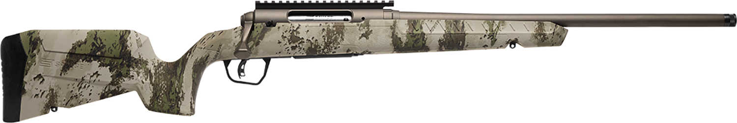 Savage Arms 32301 Axis 2 Pro Compact 223 Rem 4+1 20" Gun Metal Bronze Cerakote Heavy Threaded Barrel & Picatinny Rail Carbon Steel Receiver, Fixed Woodland Camo Synthetic Stock, Right Hand 3 Savage Arms 32301 Axis 2 Pro Compact 223 Rem 4+1 20" Gun Metal Bronze Cerakote Heavy Threaded Barrel & Picatinny Rail Carbon Steel Receiver, Fixed Woodland Camo Synthetic Stock, Right Hand