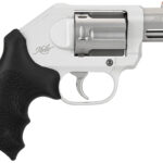Kimber Mfg, Inc 3400034CA K6XS *CA Compliant Compact 38 Special +P 6 Shot 2" Glass Bead Stainless Steel Barrel, Silver KimPro II Aluminum Frame, Hogue Black Rubber Kimber Grip, Concealed Hammer 1 170597