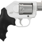 Kimber Mfg, Inc 3400034 K6XS Small 38 Special +P 6 Shot 2" Glass Bead Stainless Steel Barrel, Silver KimPro II Aluminum Frame, Black Hogue Rubber Grip, Concealed Hammer 2 170598