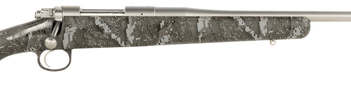 Kimber Mfg, Inc 3000880 Hunter Pro Desolve 308 Win 3+1 22" Black DLC Match Grade Barrel, Steel Receiver, Desolve Blak Fixed Polymer Stock