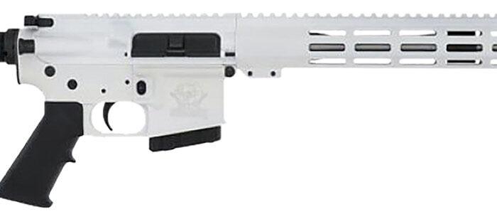 Great Lakes Firearms GL15350SSWHT16 GLFA  350 Legend 5+1 18" Stainless Threaded Barrel, White Cerakote Picatinny Rail Aluminum Receiver, M-LOK Handguard Black Synthetic Stock, Mil-spec Polymer Grip