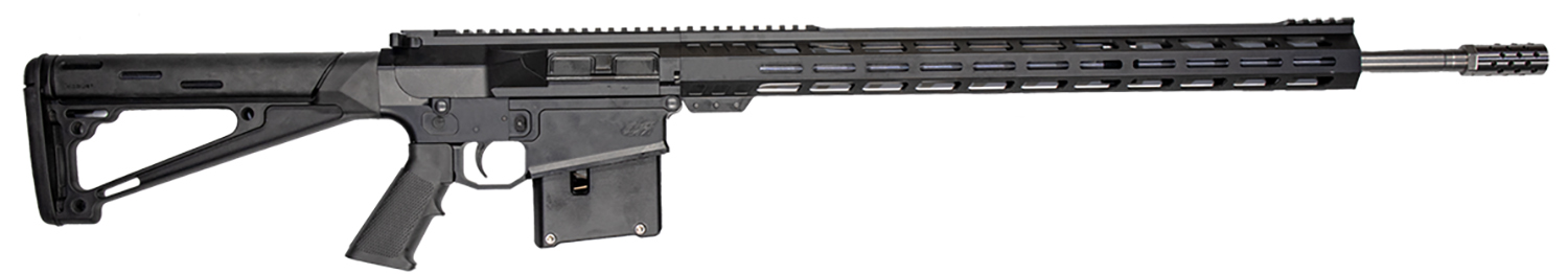 Great Lakes Firearms GL10LA7PRCSSBLK GLFA 7mm PRC 5+1 24" Stainless Threaded Barrel, Black Cerakote Picatinny Rail Aluminum Receiver, M-LOK Handguard, Hogue Fixed Black Synthetic Stock, Mil-Spec Grip 3 Great Lakes Firearms GL10LA7PRCSSBLK GLFA 7mm PRC 5+1 24" Stainless Threaded Barrel, Black Cerakote Picatinny Rail Aluminum Receiver, M-LOK Handguard, Hogue Fixed Black Synthetic Stock, Mil-Spec Grip