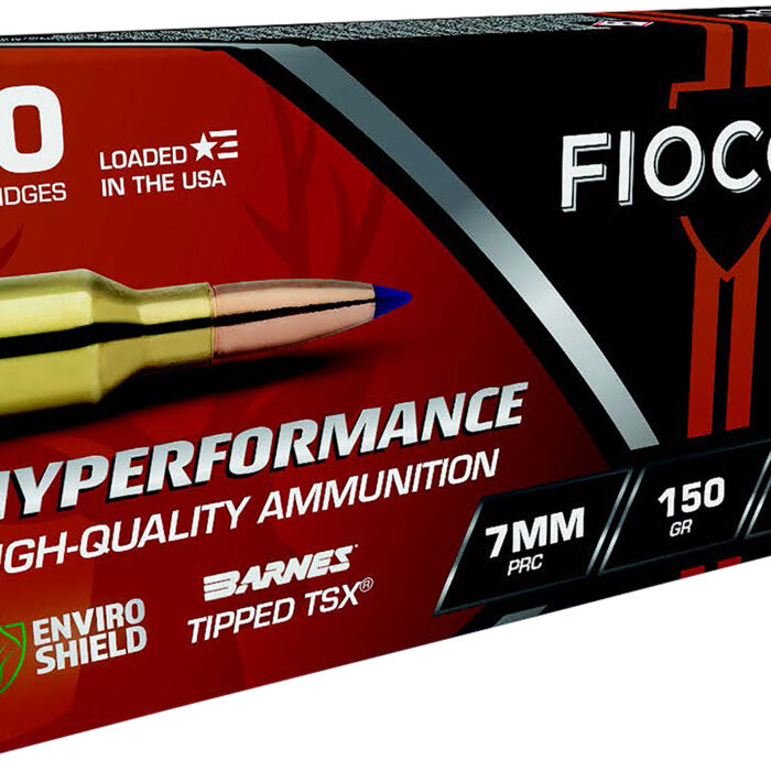 Fiocchi 7PRCTT Hyperformance  7mmPRC 150gr Barnes Tipped TSX 20 Per Box/10 Case