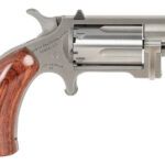 North American Arms SNTBGT Sentinel 22 WMR 5 Shot 1.42" Matte Stainless Steel Barrel, Stainless Cylinder, Matte Stainless Steel Frame, Exposed Hammer 2 171748