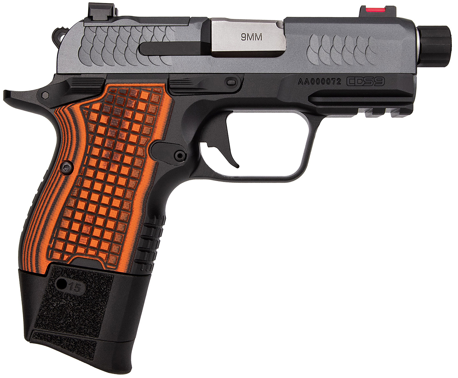 Kimber Mfg.,inc 3600004 CDS9 9mm 15rd 3.64" Black KimPro II Optic Ready Stainless Steel Slide Gray KimPro II G10 Grip 3 Kimber Mfg.,inc 3600004 CDS9 9mm 15rd 3.64" Black KimPro II Optic Ready Stainless Steel Slide Gray KimPro II G10 Grip