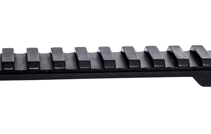 Weatherby PL0252150 Picatinny Rail Peak 44 Black Weatherby Mark V Picatinny Rail/Weaver Mount Long Action