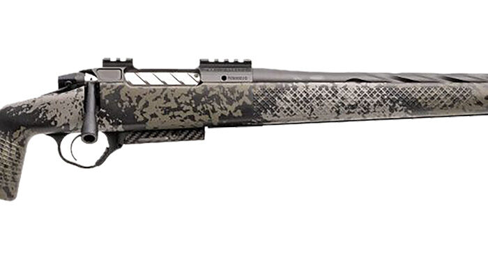 Seekins Precision 0011710221-F Havak PH3 6.5 Creedmoor 20" Black Fluted Threaded Barrel, Black Picatinny Rail Steel Receiver, Adj Cheek Riser Mountain Shadow Synthetic Stock