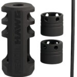 Browning 001293093 Xeno Recoil Hawg Black Matte Stainless Steel M13x0.75 Threads 2.20" OAL 2 176702