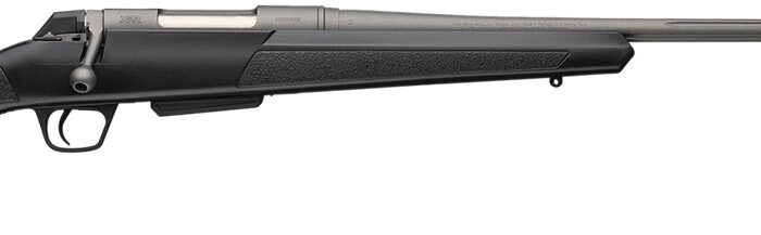Winchester Repeating Arms 535801220 XPR Extreme 308 Win Tungsten Cerakote Fluted Threaded Barrel & Drilled & Tapped Steel Receiver, Fixed Black Synthetic Stock