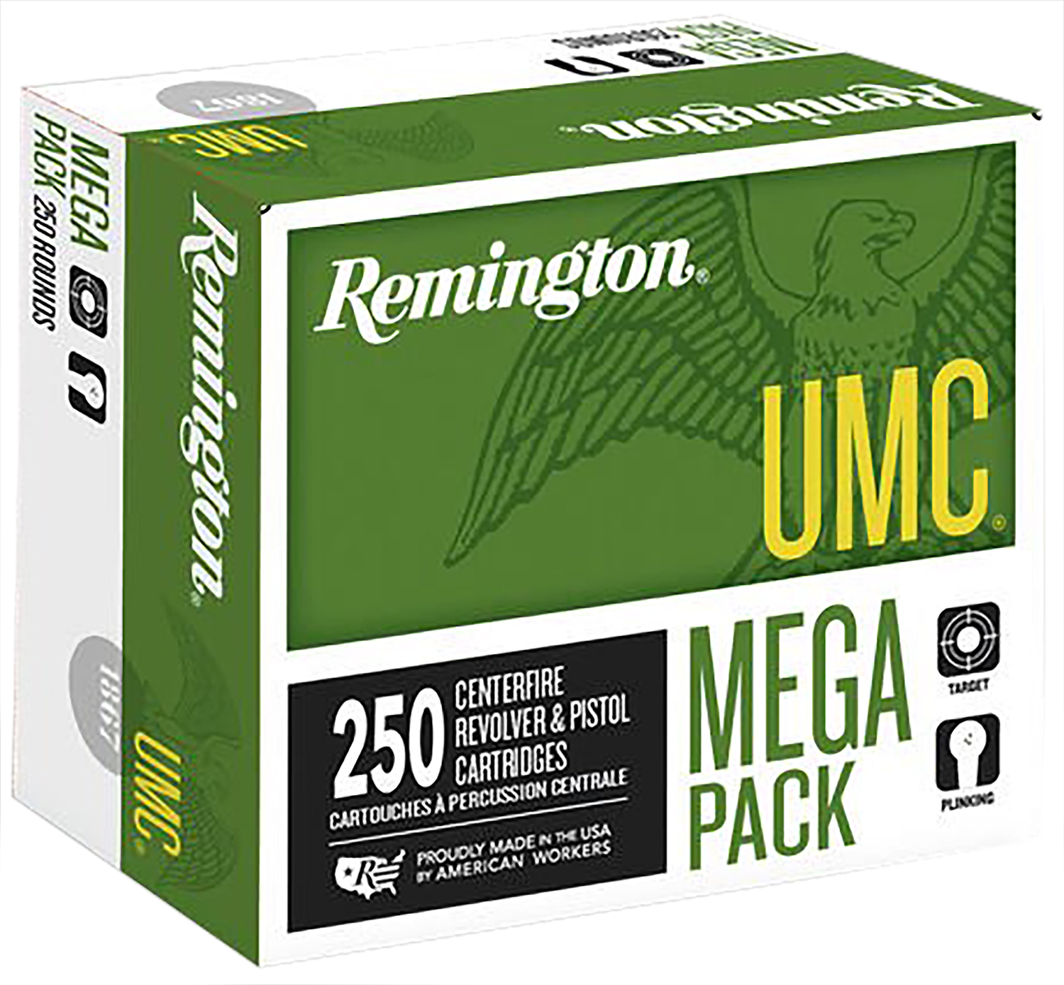 Remington Ammunition 23731 UMC Mega Pack 38Special 130gr Full Metal Jacket 250 Per Box/4 Case 3 Remington Ammunition 23731 UMC Mega Pack 38Special 130gr Full Metal Jacket 250 Per Box/4 Case
