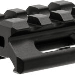 Leapers MTRSX5S Picatinny Riser Matte Black Anodized Aluminum Picatinny/Weaver Mount 1 178058