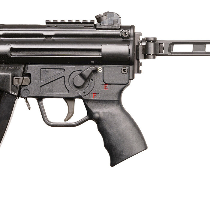 PTR  9KT BR 9mm Luger 30+1 5.16" Black Nitride 3-Lug Threaded Barrel, M-LOK Handguard, Black Nitride Aluminum Picatinny Rail Receiver, Brace, Black Polymer Grip