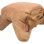 Birchwood Casey BC-BAG-SSEU Steady-Shot Echo Bag Heavyweight Prefilled Tan Wax Canvas Front and Rear Bag 2 178830