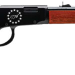 Rossi RL22181WD-EN23 Rio Bravo 22 LR 15+1 18" Black Polished Alloy Steel Barrel, Black Engraved w/Stars "1776" Alloy Steel Receiver, Hardwood Fixed Stock, Right Hand 1 179237