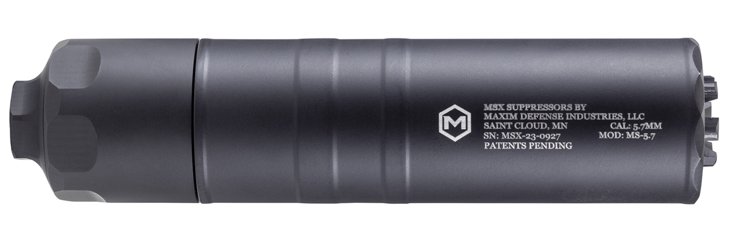 Maxim Defense MXM49752 MS-57 5.7x28mm 1.50" Black Titanium/Stainless Steel 3 Maxim Defense MXM49752 MS-57 5.7x28mm 1.50" Black Titanium/Stainless Steel